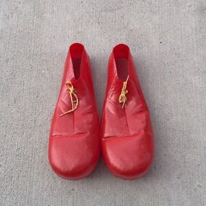 Vintage Professional Rubie's Clown Shoes #741 Made in 1978 Hard Plastic 15"